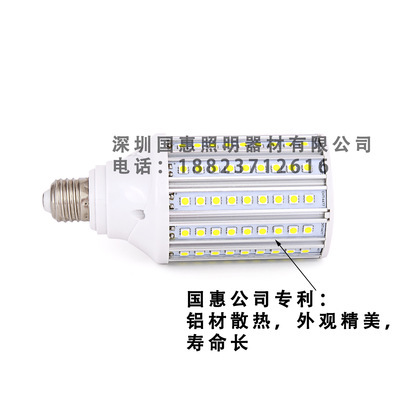 深圳国惠照明推出独家LED玉米灯 15W 贴片式360度全方位散热，节能点亮未来